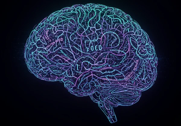 Abstract representation of a non-visual cognitive blueprint